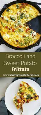 Broccoli And Sweet Potato Frittata Recipe Frittata Recipes Vegetarian Frittata Recipes Vegetable Frittata Recipes
