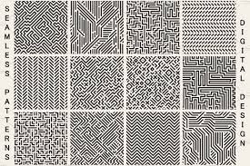 How to make a seamless pattern in photoshop. Striped Digital Seamless Patterns Pre Designed Photoshop Graphics Creative Market