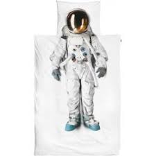 Snurk Kinder Bettwasche Astronaut 135x200 Cm 80x80 Cm Snurksnurk Bettwasche Kinder Bettwasche Kinderbettwasche