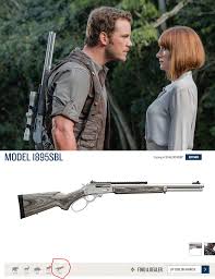 But pratt, who worked with a trainer six days a week to prepare for the role, didn't always have muscles bulging through his shirts. In Jurassic World Owen Chris Pratt Uses A Marlin Model 1895sbl On Marlin S Website They Recommend This Rifle For Hunting T Rex Moviedetails