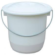 Seau Hygienique Blanc Avec Couvercle