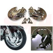 Brake Disc Rotor W White Led Light Ring Of Fire Fitment Honda Gold Wing Gl1800 F6b 2013 2017 Honda Go Motorcycle Shop Motorcycle Accessories Motorcycle