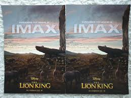 Amc theatres has the newest movies near you. Movie The Lion King Original Imax Authentic Genuine Poster Two Pieces Nature Scene And Hard Thick Quality Entertainment Events Concerts On Carousell