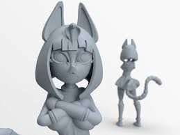 Ankha Zone Dancing Cat Animal Crossing 3D Printed Solid - Etsy