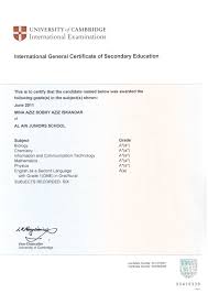 The general certificate of education ordinary level is an educational qualification offered in singapore. Ordinary Level Certificate