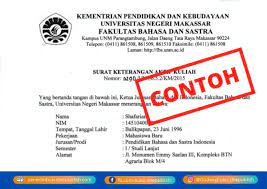 Maybe you would like to learn more about one of these? Surat Keterangan Aktif Kuliah Fungsi Cara Mendapatkan Dan Contohnya
