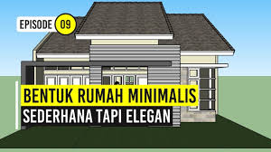Bentuk rumah sederhana tapi elegan. Bentuk Rumah Minimalis Sederhana Tapi Elegan Youtube