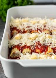 Even better, this recipe can be made ahead of time and doubled or tripled to feed a crowd! Authentic Italian Manicotti Video Kevin Is Cooking