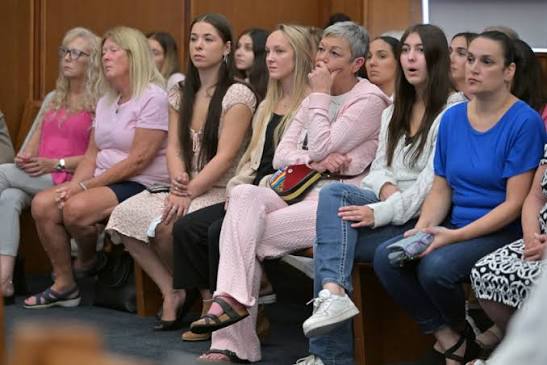Women rally in support of Lindsay Clancy at her trial | PBS News