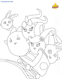 We all know that every simple gesture for our children is one way to show them how much we love them so with these printable coloring pages. Sunny Bunnies Coloring Pages Printable Coloring Pages