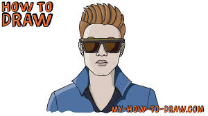 Yahoo cartoonist wes tyrell and hamilton spectator cartoonist graeme mackay discuss their editorial cartoons. How To Draw Justin Bieber Easy Step By Step Drawing Tutorial Youtube