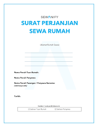 Sewa menyewa rumah (selanjutnya disebut harga sewa) dalam perjanjian ini sebesar …. per bulan. Terkini 2021 Contoh Surat Perjanjian Sewa Rumah
