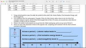 Periodic trends webquest part i. Periodic Table Trends Worksheet 2 Answers Review Home Decor Dubai Khalifa