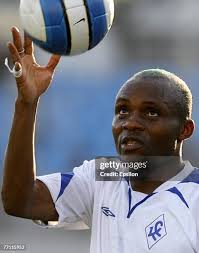 Head coach of FC Krylya Sovetov Samara Alexander Tarkhanov looks on... News  Photo