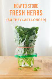 How To Store Fresh Herbs So They Last Longer (Parsley, Cilantro & More!)