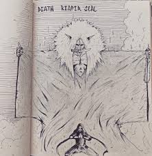 Throw Back Art Naruto Drawing reaper from overwatch, step by step, drawing guide, by dawn. throw back art naruto