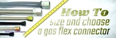 Flex Gas Pipe Flexible Line Lowes Wardflex Fittings Gastite