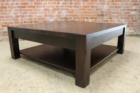 Table top offers soft rounded corners. Square Parsons Coffee Table In Espresso Ecustomfinishes