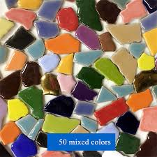 Besides good quality brands, you'll also find plenty of discounts when you shop for mosaic ceramic tile during big sales. 100g 50 Mixed Color Diy Ceramic Mosaic Tiles Ceramic Irregular Mosaic Making Tiles Diy Wall Crafts Handmade Decorative Materials Mosaic Making Aliexpress
