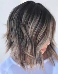 Stylists normally use gray, blue, or green toners on bleached and the absence of warm undertones makes ash blonde less susceptible to getting brassy after a few washes. 60 Ideas Of Gray And Silver Highlights On Brown Hair