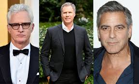 If you want to believe that dying your gray hair will solve your problems with women, stop for a moment and picture the following celebrities: Male Celebrities With Grey Hair The New Daily