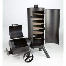 The Outdoor Gourmet Triton Vertical Charcoal Smoker Features 1 390 Sq In Of Cooking Space And An Adjustable Side A Charcoal Smoker Smoker Plans Barrel Grill
