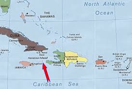 Caribbean, island in the caribbean sea, 35 miles west of tiburon peninsula of haiti. Navassa Island