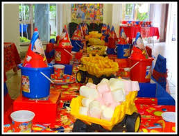 Birthday Celebration For Kids Birthday Celebration For Children And Adults Noddy Theme 1st Birthday Parties Birthday Party Themes Kids Table Set