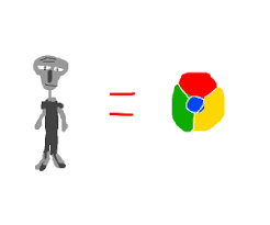 Spongebob squarepants (tm) and squidward (tm) are property of nickelodeon! Why Is Everything Chrome Squidward Drawception