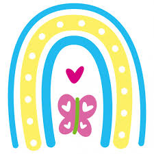 Download Free Svg Files Svg Png Dxf Eps Rainbow Butterfly Free Svg Files