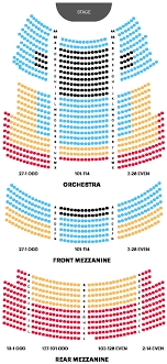 Tennessee Theatre Seating Map
