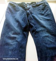 My brother got hunter green paint on his black dress pants. How To Remove Latex Paint From Jeans Baking Outside The Box