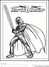 Coloring pages darth vader is a set of images with the cult character of comics, films and books, which has been known by more than one generation. Darth Vader Coloring Pages Free Coloring Home