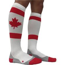 Red And White Maple Leaf Canada Flag Compression Socks For Runners With Maple Leaf Compression Socks Socks Running Socks