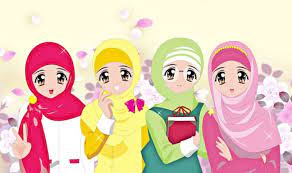 Lynndamya.blogspot.com tidak ada teks alternatif otomatis yang tersedia kartun. 12 Kartun Persahabatan Muslimah Anak Cemerlang