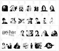 It all ends here this typeface, titled harry potter 7 , is inspired by the lettering on the infamous poster showing hogwarts castle on fire in the midst of a battle between good and evil. 14 Free Harry Potter Fonts Ttf Otf Free Premium Templates