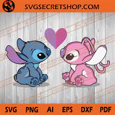 Download Art Collectibles Clip Art Lilo And Stitch Svg Stitch And Angel Love Svg Valentine Gift Stitch And Angel Heart Svg Stitch Clipart Stitch Cut Files Baby Stitch