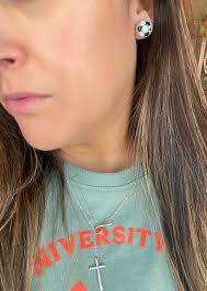 Soccer Ball Earrings