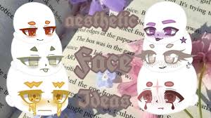 Aesthetic Face Ideas Gacha Club Youtube