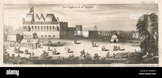English fort bombay hi-res stock ...