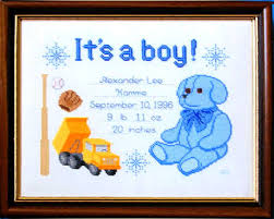It S A Boy Cross Stitch Pattern By Susan Saltzgiver Crosstitch Com