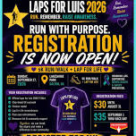 Laps for Luis