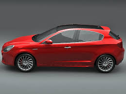 Image result for Rosso Alfa Mica 2011 Giulietta