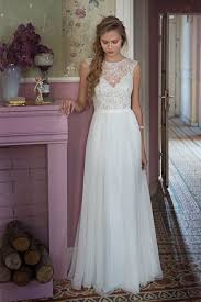 Classic Romantic Tali Handel White Blush Collection 2016 Onefabday Com High Neck Wedding Dress Wedding Dresses Classic Wedding Dress