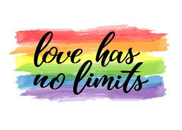 Love Has No Limits Hand Drawn Lettering Quote Homosexuality Slogan On Watercolor Rainbow Lgbt Rights Concept Modern Stock Vector Illustration Of Sign Slogan 216514050