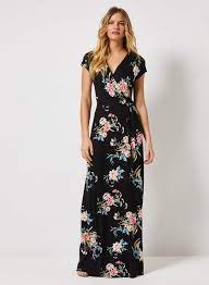 During the summertime, you'll want to avoid wearing tight clothes that can restrict what to wear with women's summer dresses. Tall Black Floral Print Wrap Maxi Dress View All New In New In Dorothy Perkins United States Tall Maxi Dress Maxi Dress Black Floral Maxi Dress