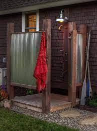 Make your backsplash the kitchens, bathroom or decorated room focal point by using the striking tile. 47 Awesome Outdoor Bathrooms Leaving You Feeling Refreshed