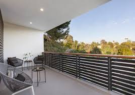 The name echo house originates from its design aspirations and listening: Echo House By Aaron Neubert Architects Steps Down Slope In Los Angeles