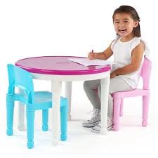 Humble Crew Kids 2 In 1 Plastic Lego Compatible Activity Table And 2 Chairs Set Walmart Com Activity Table Playroom Table Chair Set