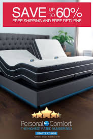 Save Up To 60 Over Sleep Number Highest Rated Number Bed On Google Personal Comfort Ships Free And Comes With Sleep Number Bed Bed Sleep Number Bed Frame